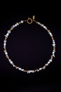 Romina Pearl Necklace – handmade freshwater pearls, choice of stainless steel clasp