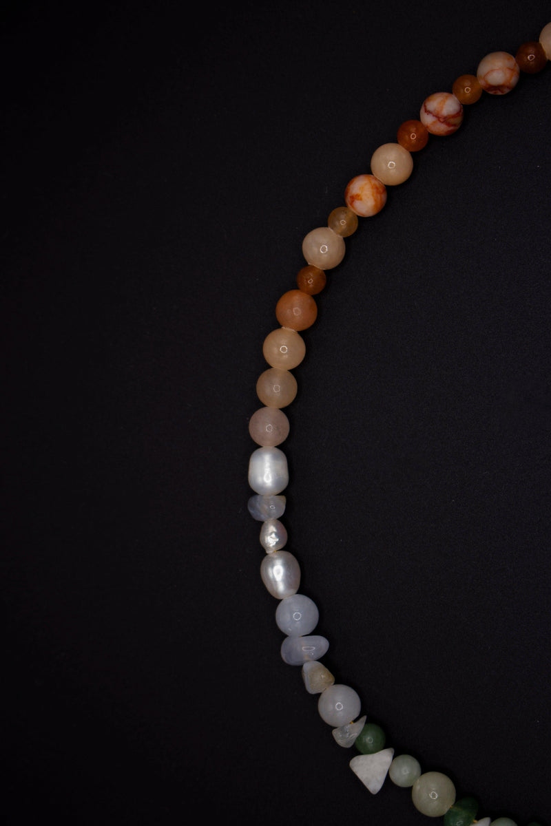 Avril Pearl Necklace - Handmade Freshwater Pearls, selectable 41–45 cm — Ansicht 4