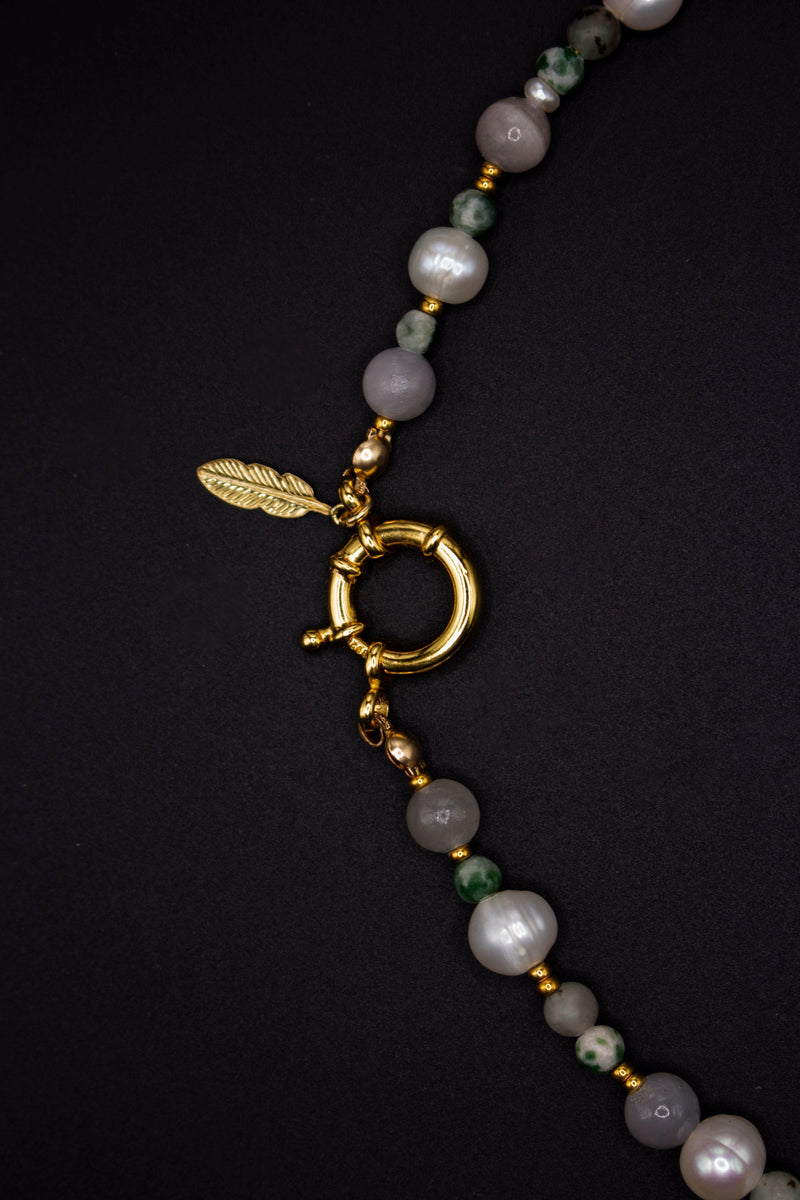 Valerie Pearl Necklace – Natural, Miyuki & Freshwater Pearls | Handmade — Ansicht 3