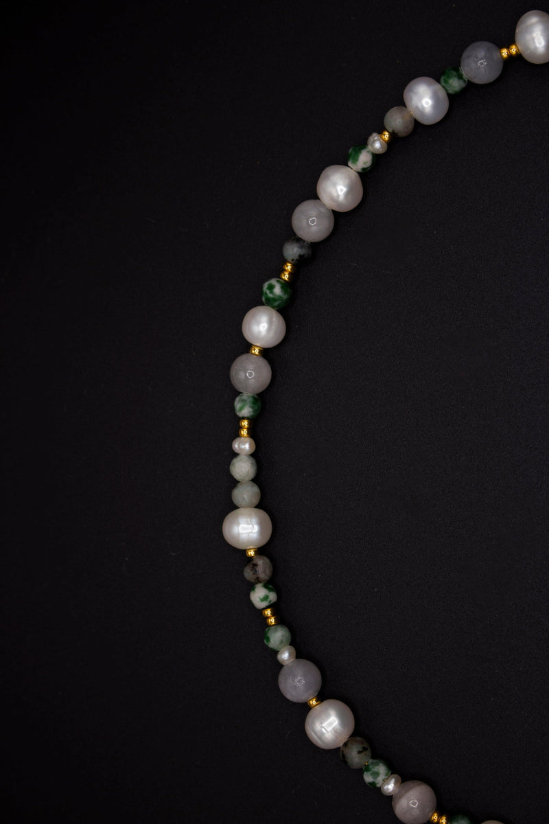 Valerie Pearl Necklace – Natural, Miyuki & Freshwater Pearls | Handmade — Ansicht 8