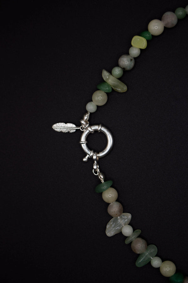 Livie Pearl Necklace – Handcrafted Natural Pearls, 41–45 cm