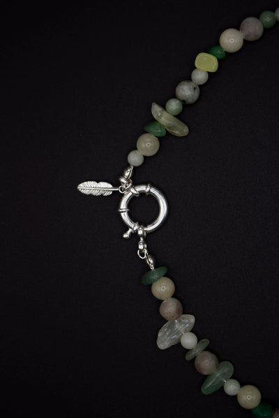 Livie Pearl Necklace – Handcrafted Natural Pearls, 41–45 cm