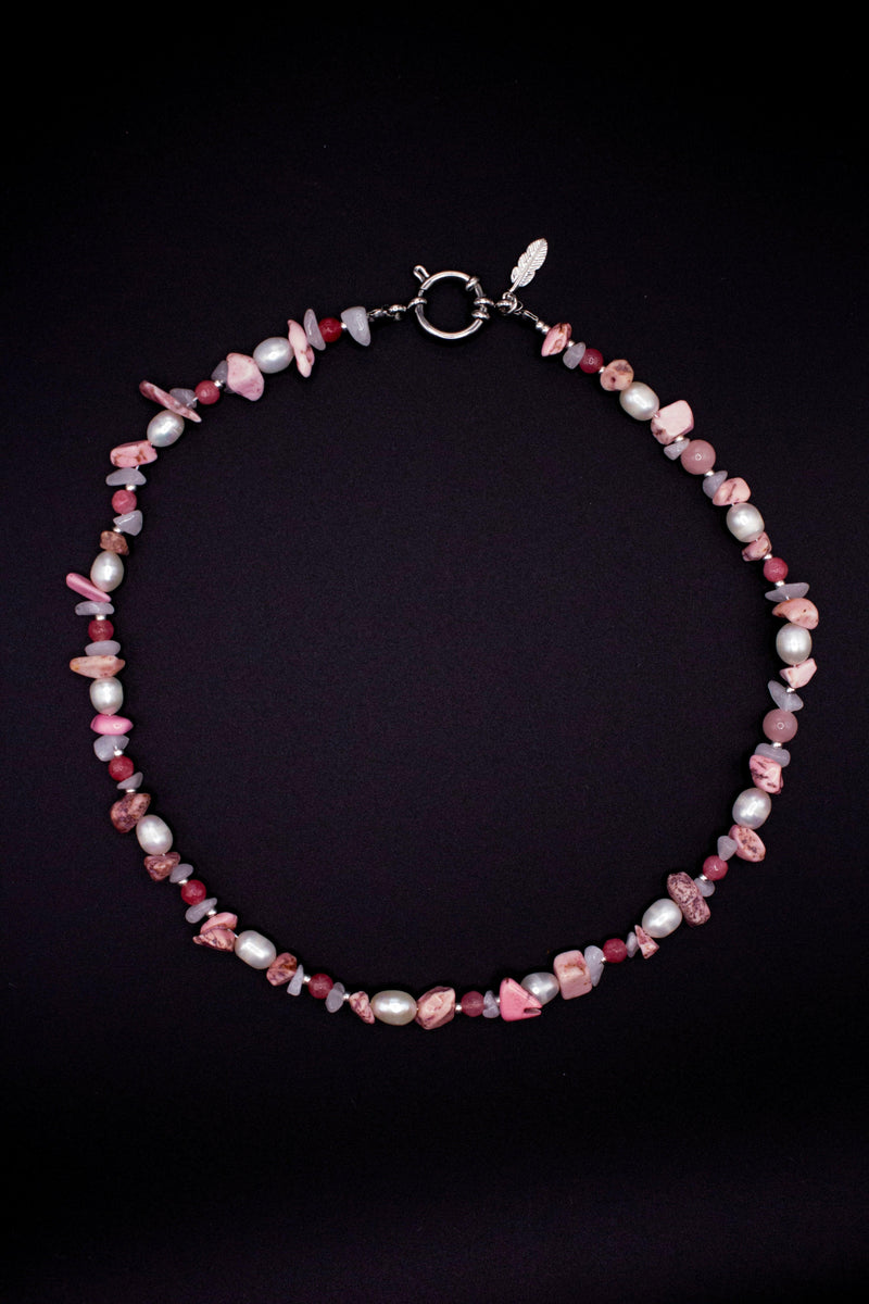 Ava Pearl Necklace – Natural & Freshwater Pearls | Handmade | Individually Customizable — Soorbeet