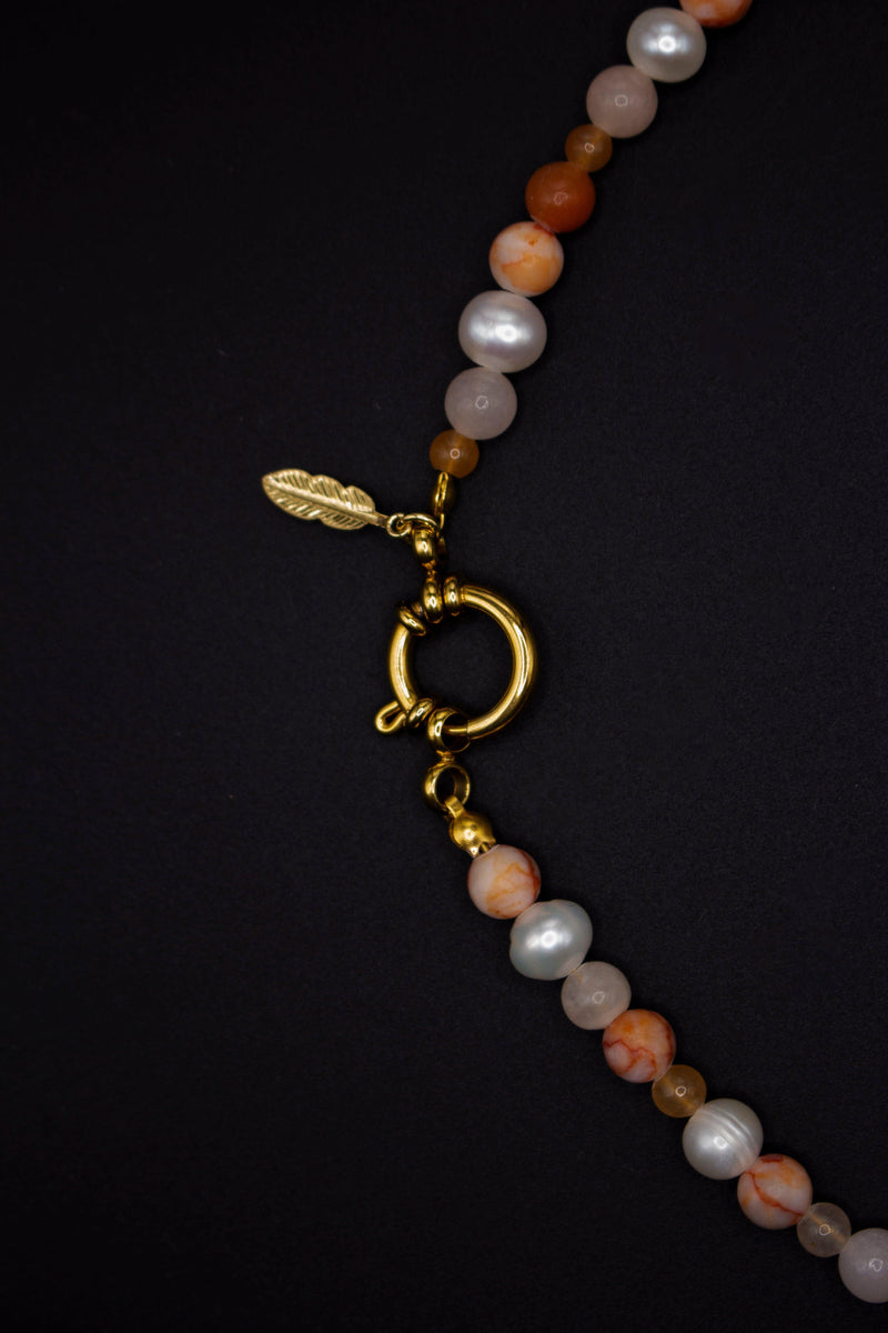 Lune Pearl Necklace – Natural & Freshwater Pearls | Handmade | Customizable — Soorbeet