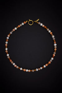 Lune Pearl Necklace – Natural & Freshwater Pearls | Handmade | Customizable — Ansicht 3