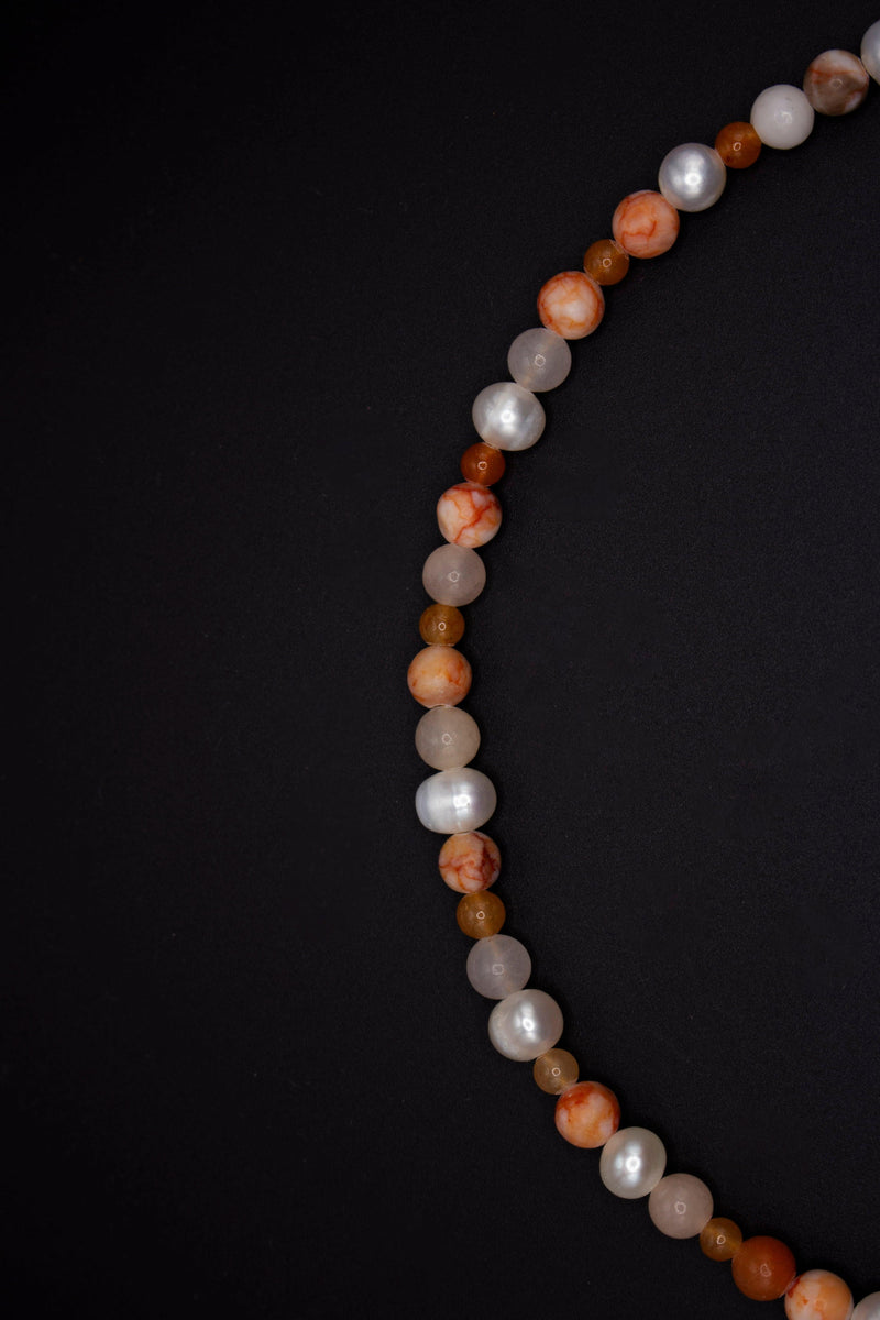 Lune Pearl Necklace – Natural & Freshwater Pearls | Handmade | Customizable — Ansicht 2