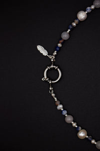Bella Pearl Necklace – Natural Pearls & Miyuki | Stainless Steel Clasp — Ansicht 4