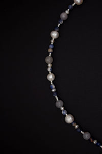Bella Pearl Necklace – Natural Pearls & Miyuki | Stainless Steel Clasp — Ansicht 3