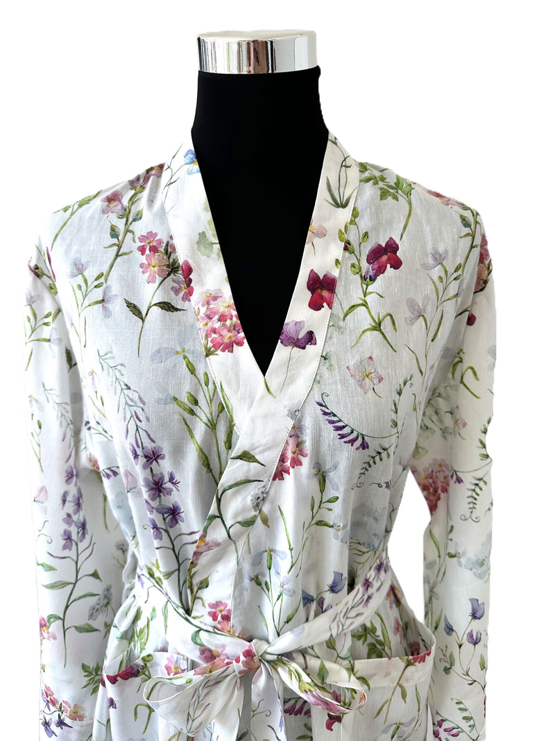 Kimono Christa – 60% linen & 40% Tencel, Made in Austria — Ansicht 2