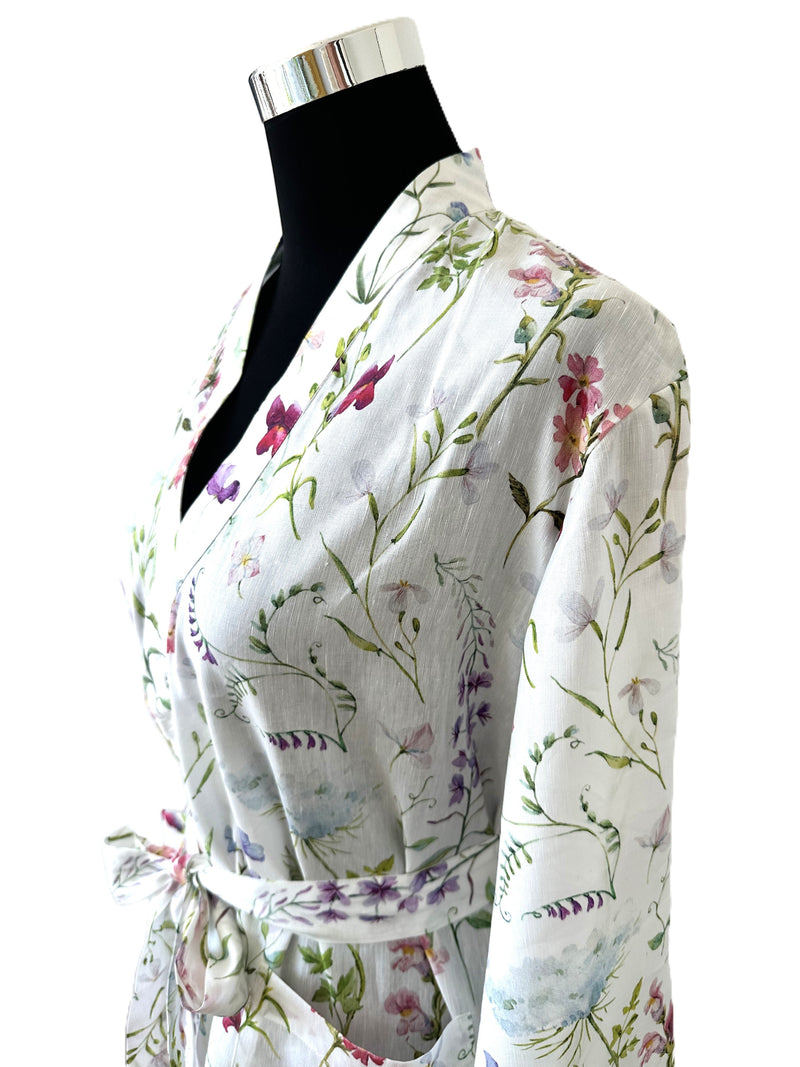Kimono Christa – 60% linen & 40% Tencel, Made in Austria — von der Thannen Luxury Bedding