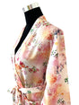 Kimono Monet Peach – 100% Tencel Satin | LENZING™ Lyocell | Made in Austria