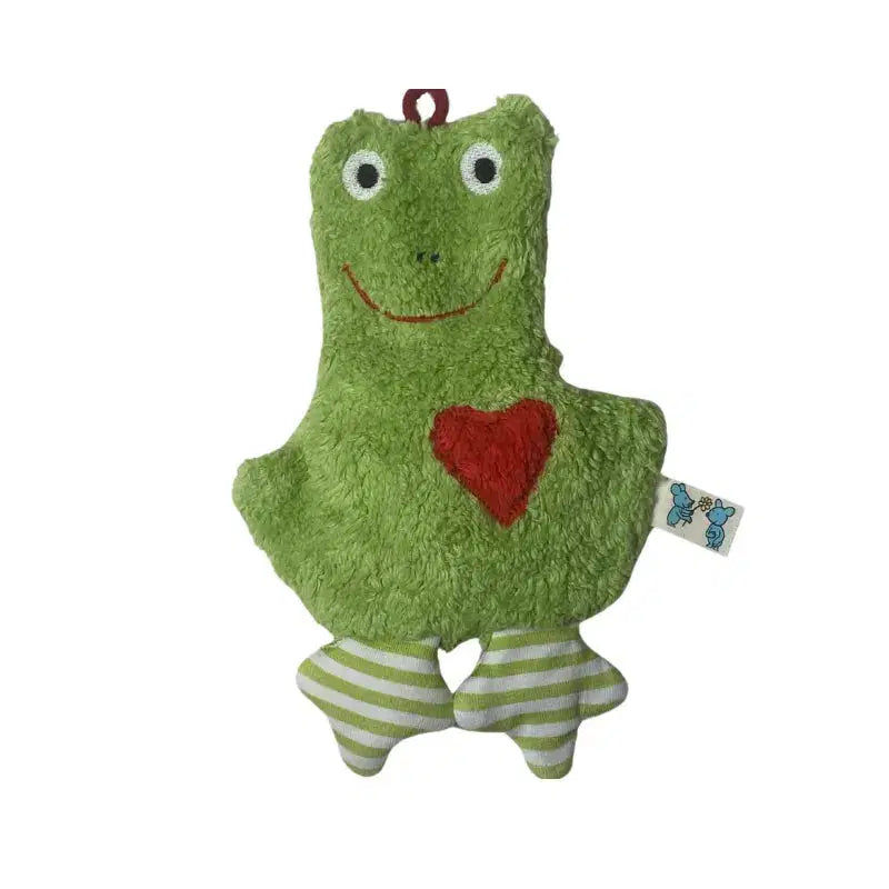 Mini Organic Heat Pad Lavender Pillow Frog – Handmade Organic Cotton — Pat & Patty
