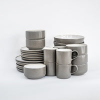 Ddoria Stoneware Complete Set - Granite Gray | Handmade & Robust — Ansicht 11