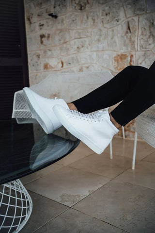 kūlson Sneaker "Palmtree" | Elegant look | Sustainable &amp; warm for cooler days