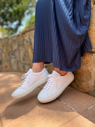 kūlson Sneaker „alva“ | Weißes Sommerdesign | Recycelte Sohle | Handmade in Portugal