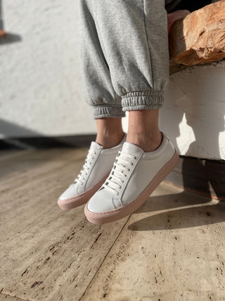 kūlson Sneaker "Rosé" | Pastell trifft Nachhaltigkeit | Handgefertigt in Portugal