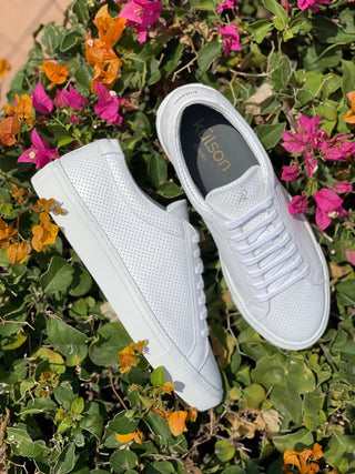 kūlson sneakers "alva" | White summer design | Recycled sole | Handmade in Portugal