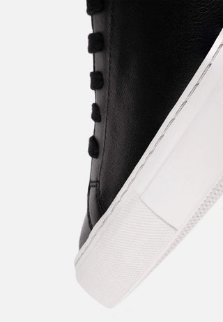 kūlson Sneaker "Black Salt" | Black cowhide leather | Recycled sole | Handmade in Portugal