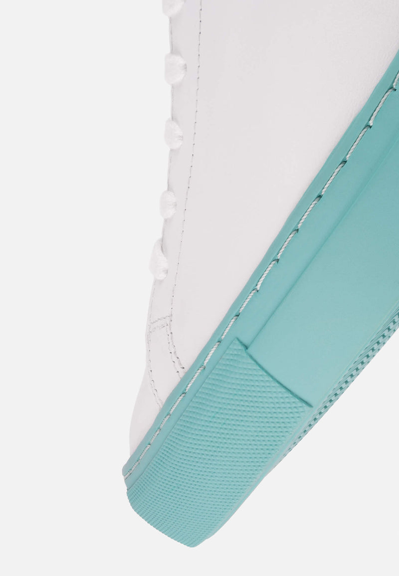 kūlson Ocean Sneaker Dunkelblaues Rindsleder Handmade Portugal — Ansicht 6