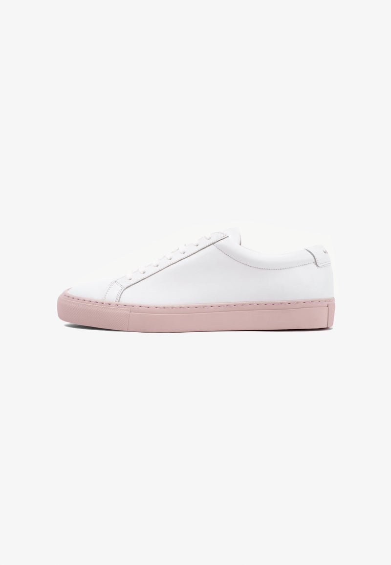 kūlson Sneakers Rose Pastel Leather handmade Portugal — Kulson