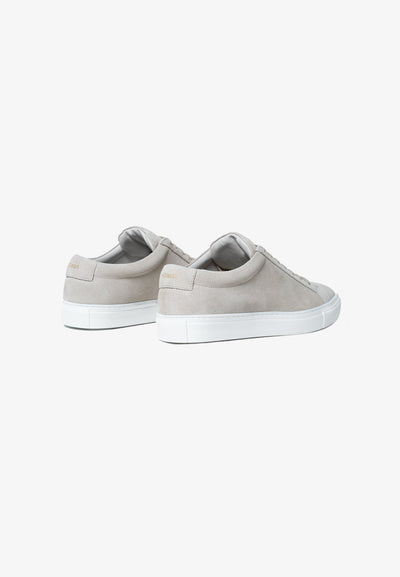 kūlson Sneaker Willi Beiges Wildleder Handmade Portugal Recycelte Sohle