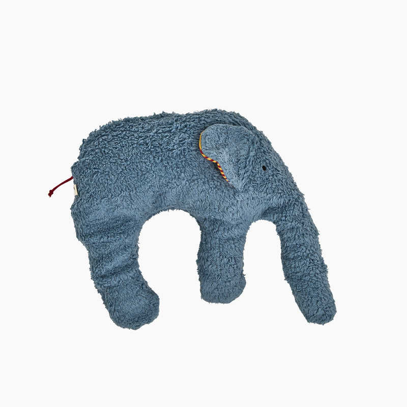 Bio Kuschelkissen Elefant GOTS – Gewichtet, Dinkelspelz oder Hirsespelz — Ansicht 10