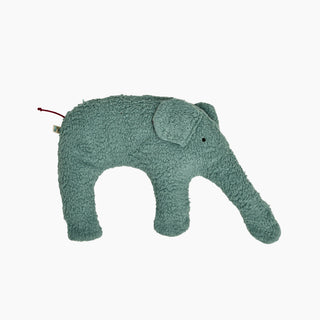 Bio Kuschelkissen Elefant eisblau 