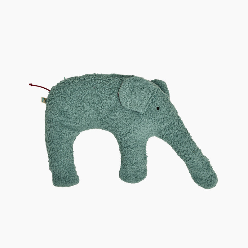 Bio Kuschelkissen Elefant GOTS – Gewichtet, Dinkelspelz oder Hirsespelz — Ansicht 7