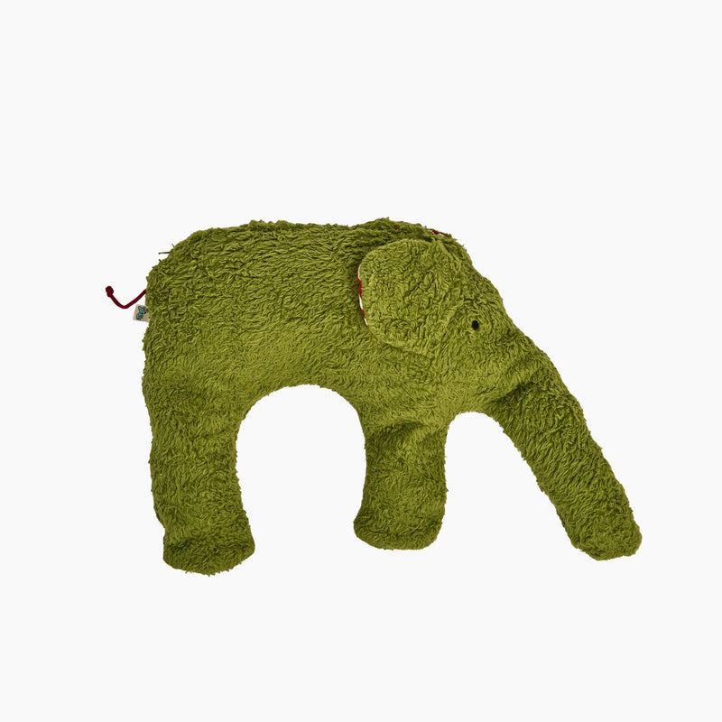 Bio Kuschelkissen Elefant GOTS – Gewichtet, Dinkelspelz oder Hirsespelz — Ansicht 5