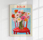 Berlin Local Flower Market Art Poster – Fine Art Paper | Canvas | UV-archivfest