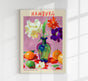 Hamburg Local Flower Market Art Poster – Fine Art Print UV-Resistant Canvas