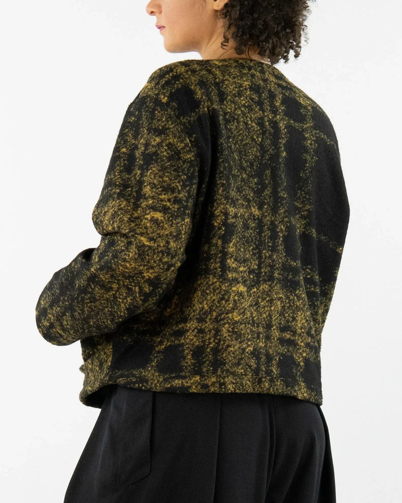 GOLDA Crop Jacket – Minimalist transitional jacket made from deadstock, Made in Berlin — Ansicht 4