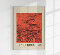 La Guerre Rousseau Exhibition Poster – Classic | High-Quality Museum Print — Ansicht 1