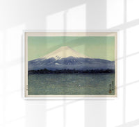 Lake Kawaguchi by Watanabe Kako – Japanese Fine Art Print Nature Motif — Ansicht 1