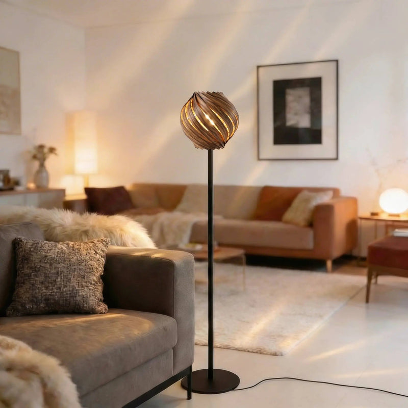 "Gemma" Sweetgum Lampshade – Handcrafted in Cologne — Ansicht 6