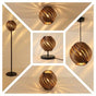 "Gemma" Sweetgum Lampshade – Handcrafted in Cologne