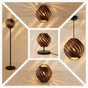 Gemma Walnut Lampshade – Handcrafted in Cologne
