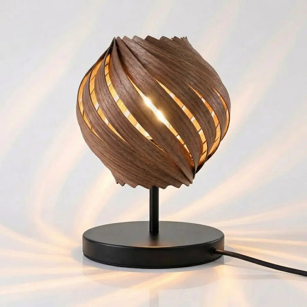 Gemma Walnut Lampshade – Handcrafted in Cologne