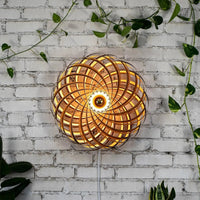 Lampenschirm Veneria aus Amberbaum – wählbare Größe 40–80 cm — Ansicht 6