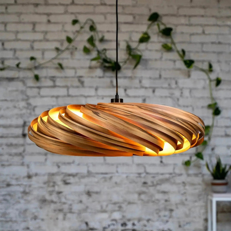 Lampenschirm Veneria aus Amberbaum – wählbare Größe 40–80 cm — Ansicht 12