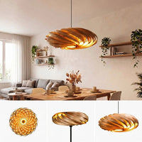 Lampenschirm Veneria aus Amberbaum – wählbare Größe 40–80 cm — Ansicht 17