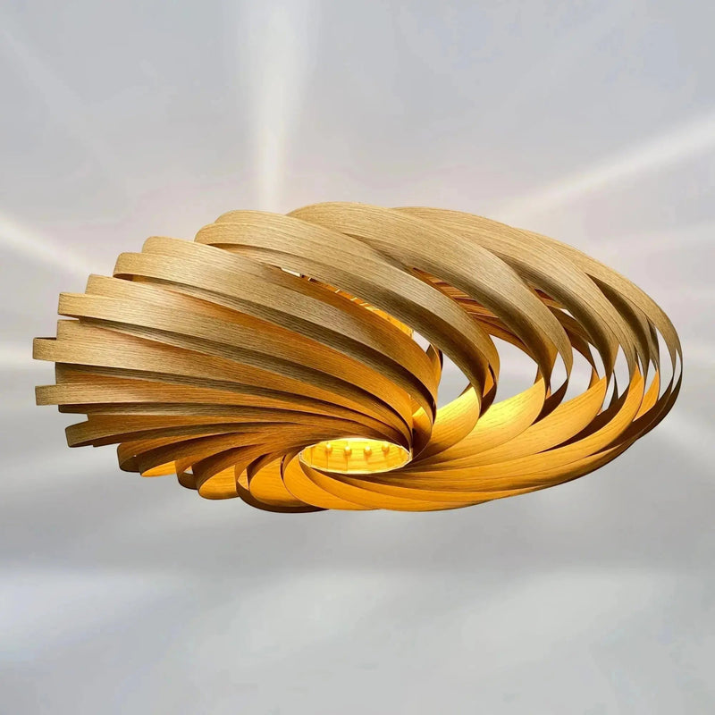 Lampshade "Veneria" made of oak wood – selectable 40–80 cm — Ansicht 9