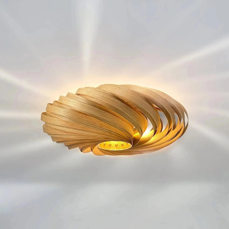 Lampshade "Veneria" made of oak wood – selectable 40–80 cm — Ansicht 11
