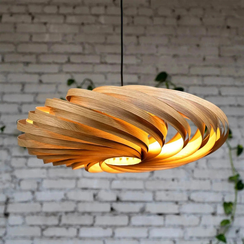 Lampshade "Veneria" made of oak wood – selectable 40–80 cm — Ansicht 2