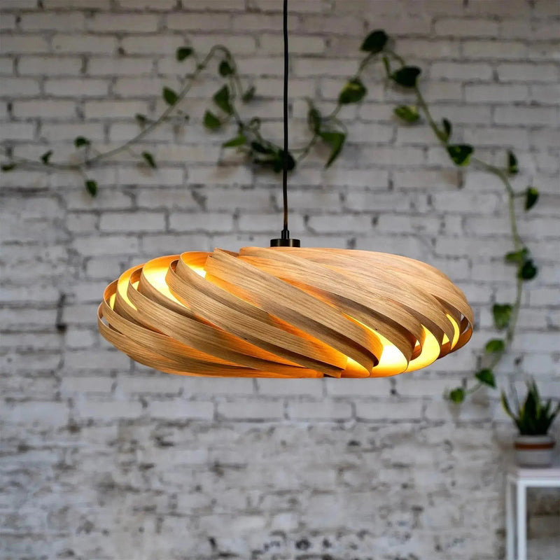 Lampshade "Veneria" made of oak wood – selectable 40–80 cm — Ansicht 14