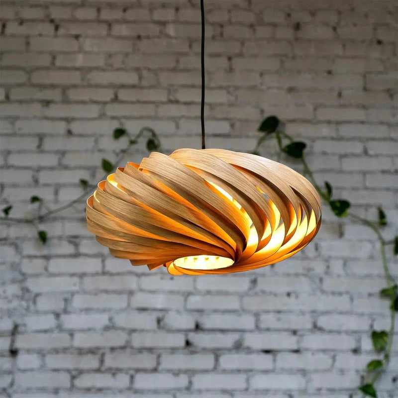 Lampshade "Veneria" made of oak wood – selectable 40–80 cm — Ansicht 15