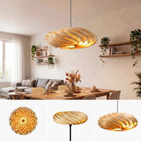 Lampshade "Veneria" made of oak wood – selectable 40–80 cm — Ansicht 17
