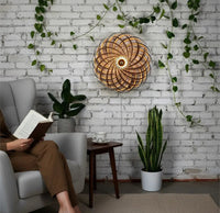 Lampenschirm Veneria aus Nussbaum – wählbar 40–80 cm — Ansicht 7