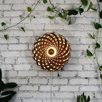 Lampenschirm Veneria aus Nussbaum – wählbar 40–80 cm — Ansicht 6