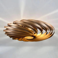 Lampenschirm Veneria aus Nussbaum – wählbar 40–80 cm — Ansicht 8